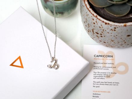 Capricorn necklace with soul purpose